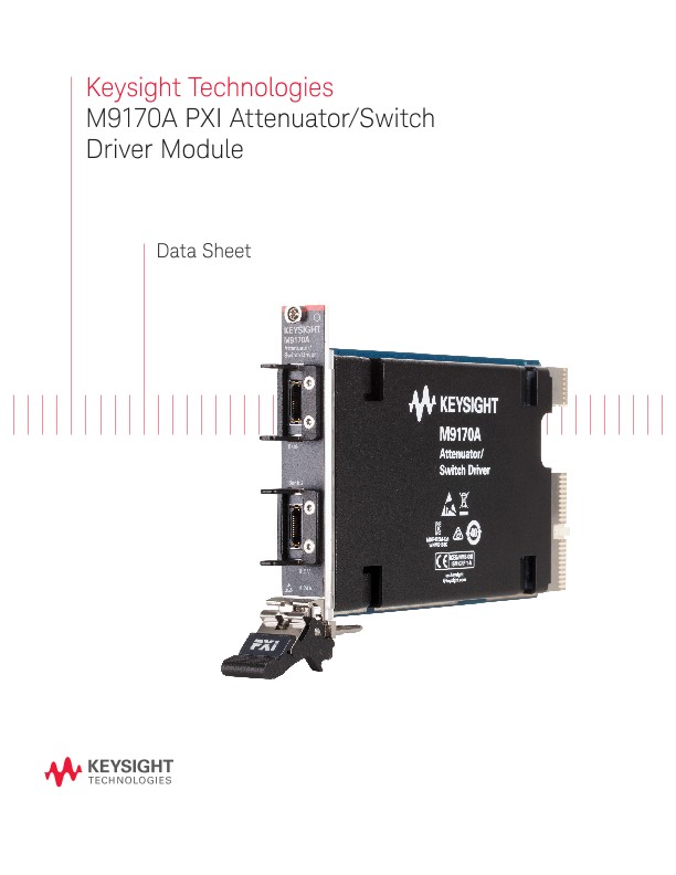 M9170A PXI Attenuator/Switch Driver Module PDF Asset Page Keysight